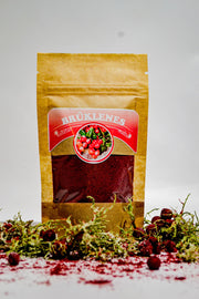 BRŪKLENES (kaltētas, maltas)